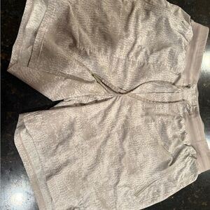 Lululemon Beige workout Shorts